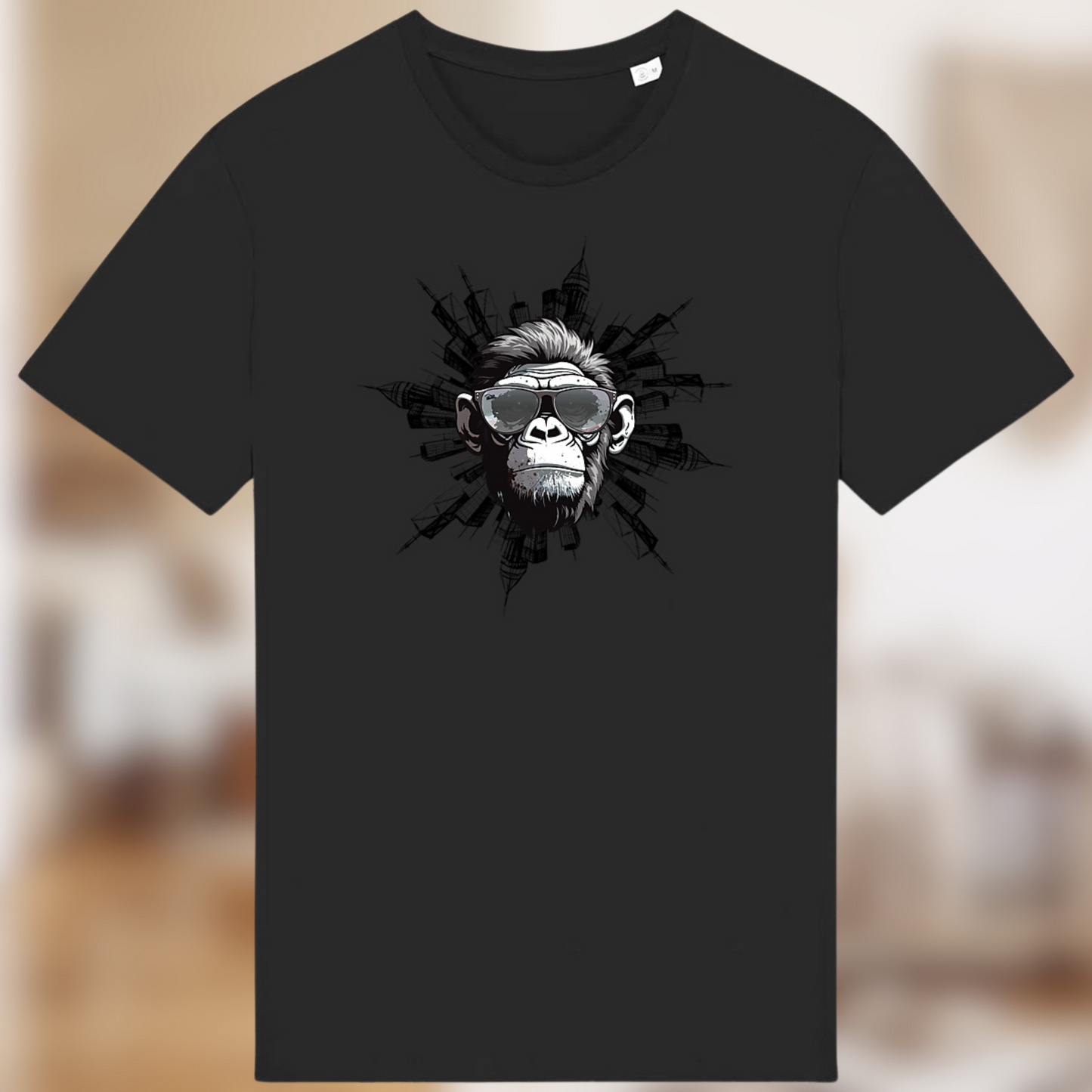 T-shirt bio “KONG” – Style urbain & regard dominant 🦍🏙️