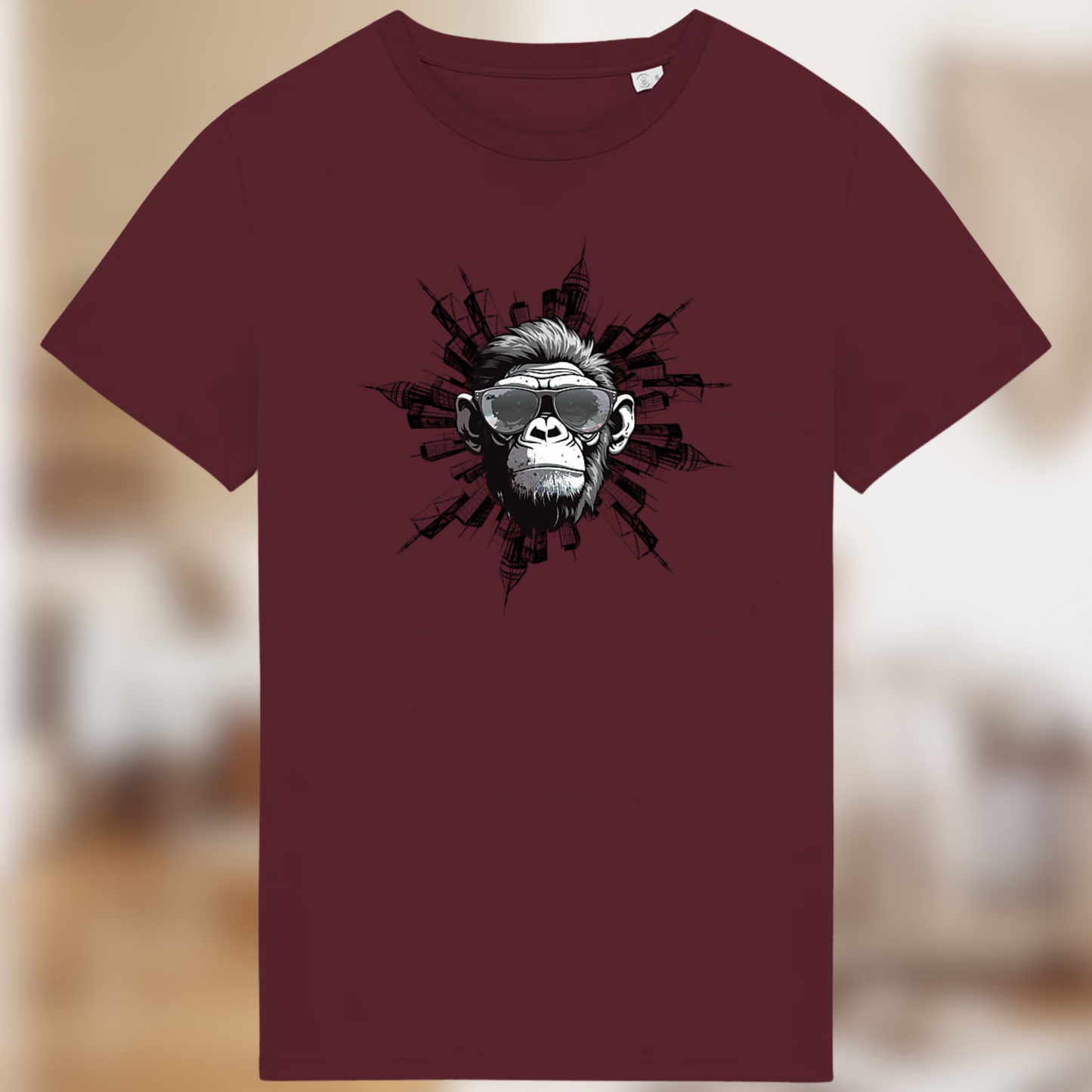 T-shirt bio “KONG” – Style urbain & regard dominant 🦍🏙️