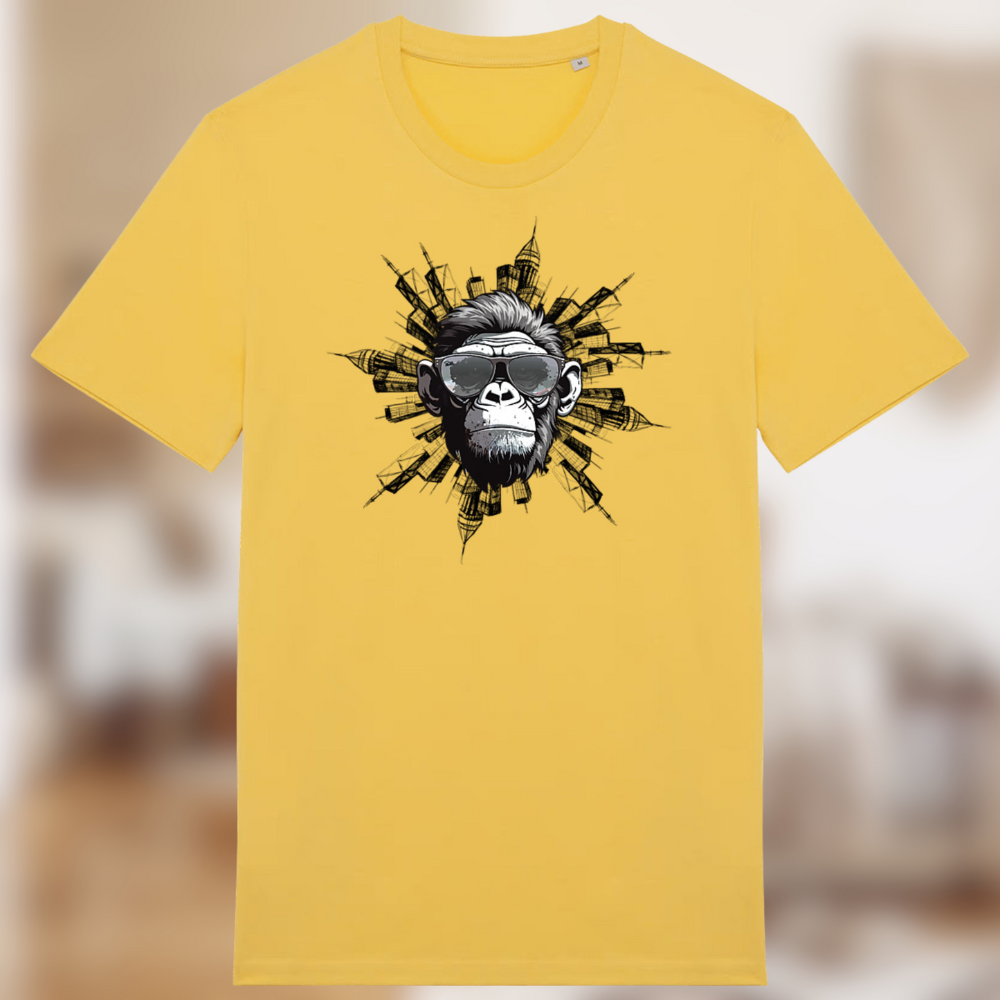 T-shirt bio “KONG” – Style urbain & regard dominant 🦍🏙️