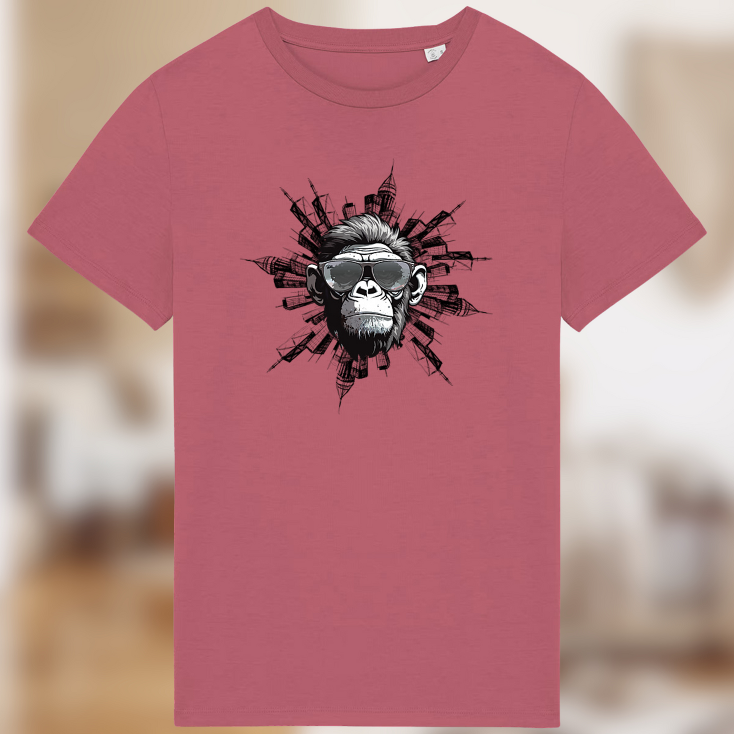 T-shirt bio “KONG” – Style urbain & regard dominant 🦍🏙️