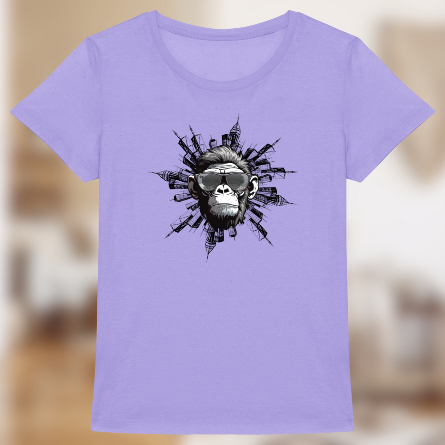 T-shirt “Kong” – L'attitude urbaine au féminin🦍👑