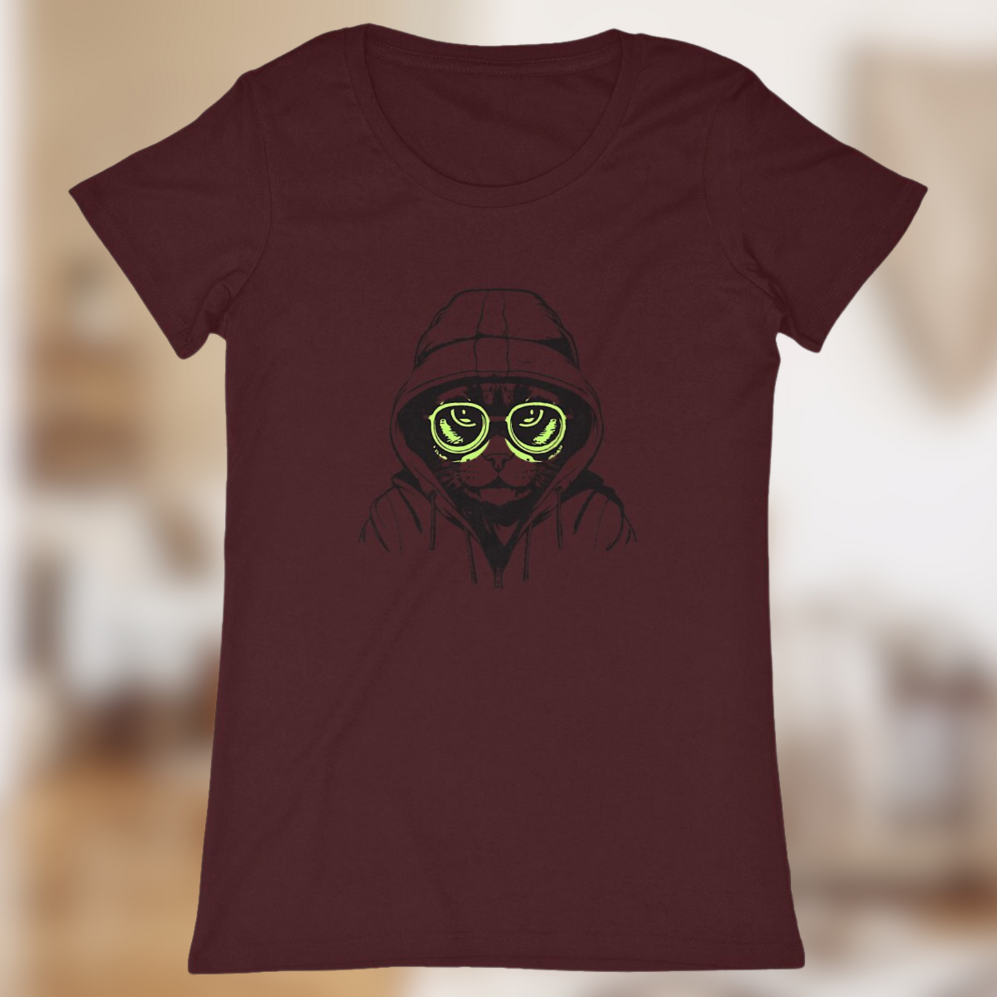 T-shirt “Cat” – L’élégance féline en mode streetwear🐱🕶️
