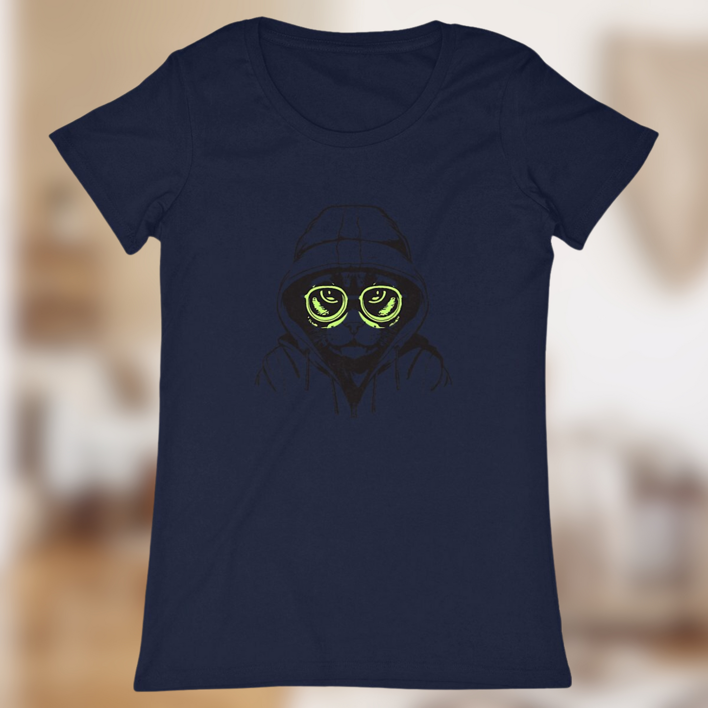 T-shirt “Cat” – L’élégance féline en mode streetwear🐱🕶️
