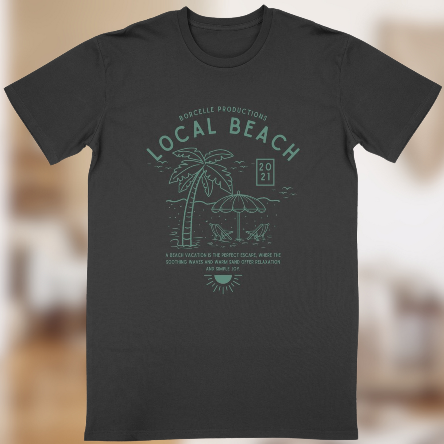 T-shirt “Local Beach” – Évasion stylée, esprit chill🌴🌊
