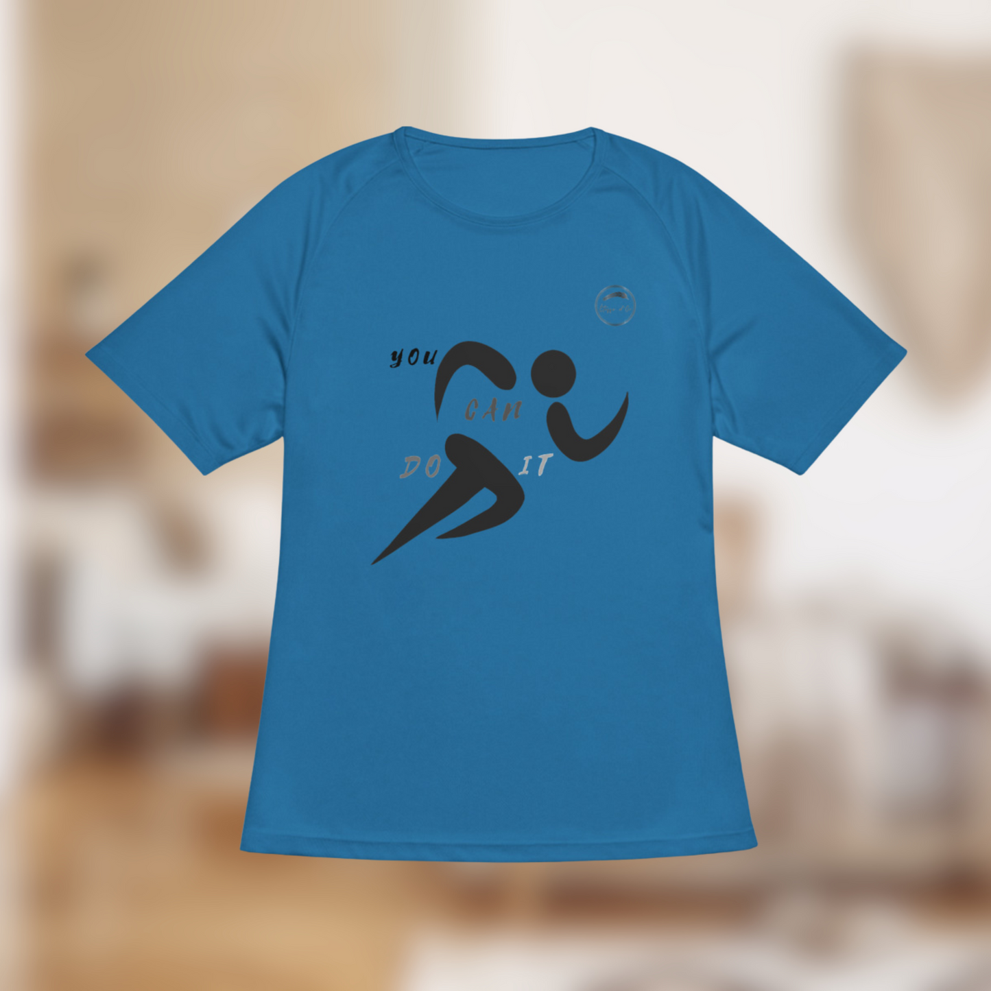 T-shirt de sport “You Can Do It” – Motive-toi à chaque foulée🏃♀️🔥