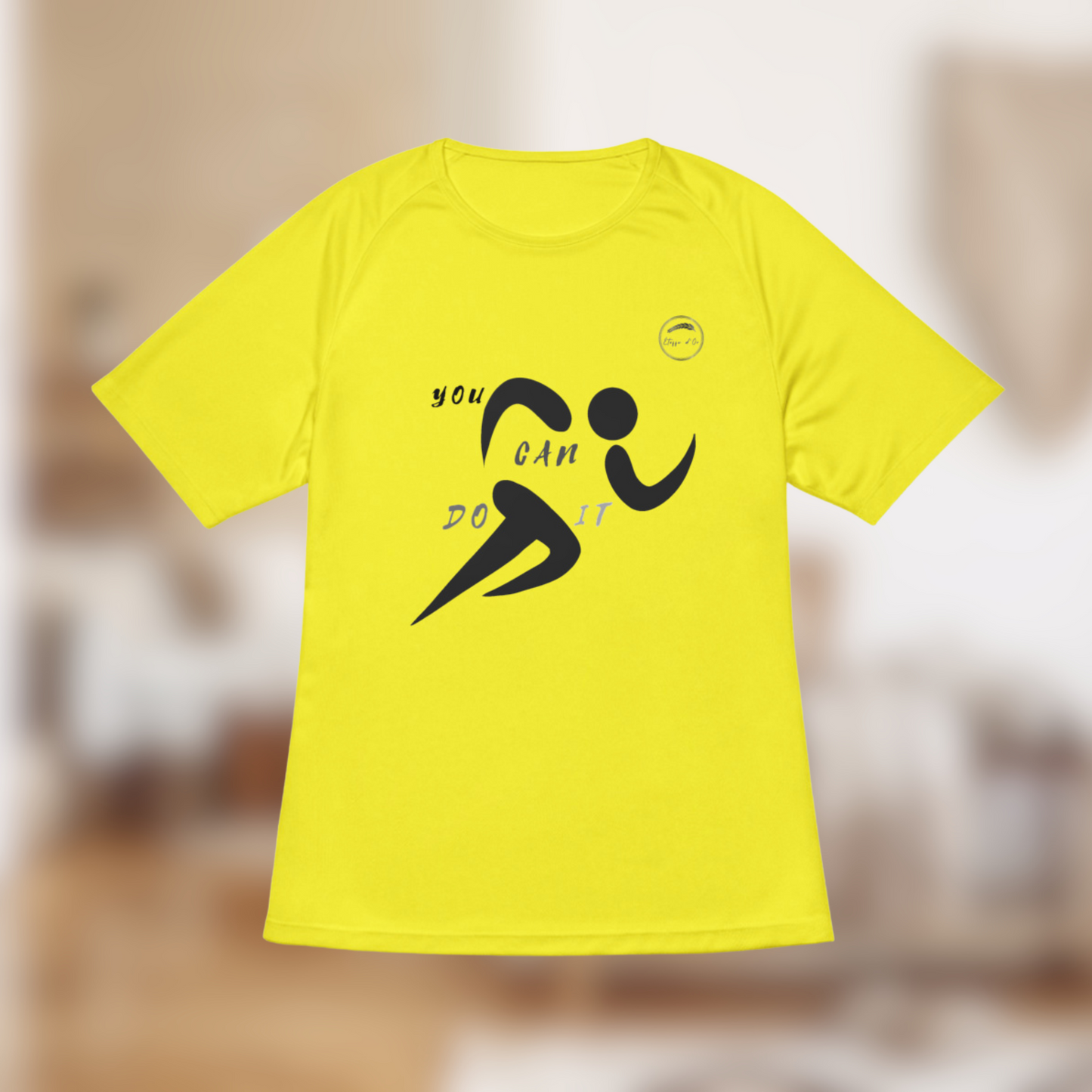 T-shirt de sport “You Can Do It” – Motive-toi à chaque foulée🏃♀️🔥