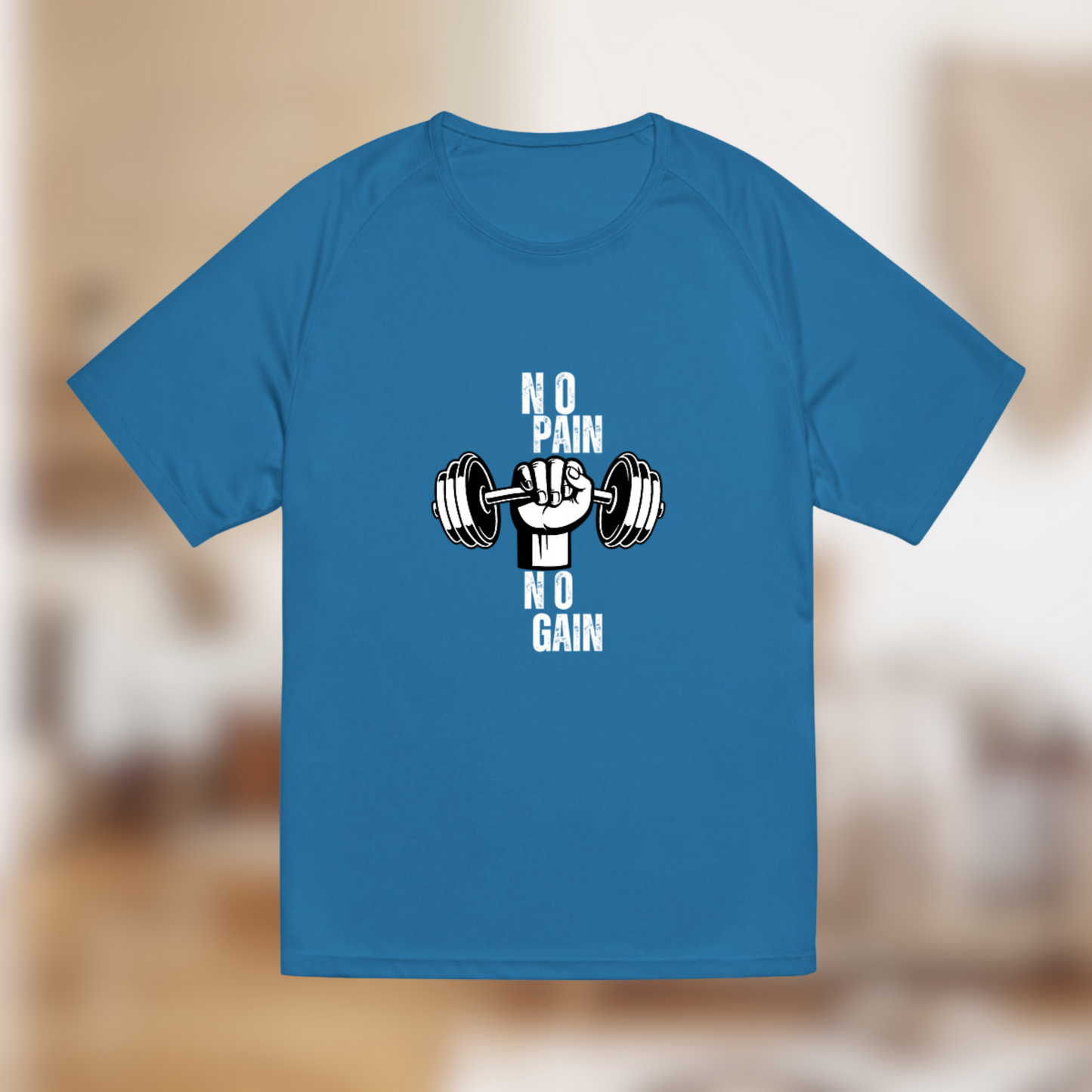 T-shirt “No Pain No Gain” – Pour ceux qui ce lèvent, transpirent, avancent 💪🔥