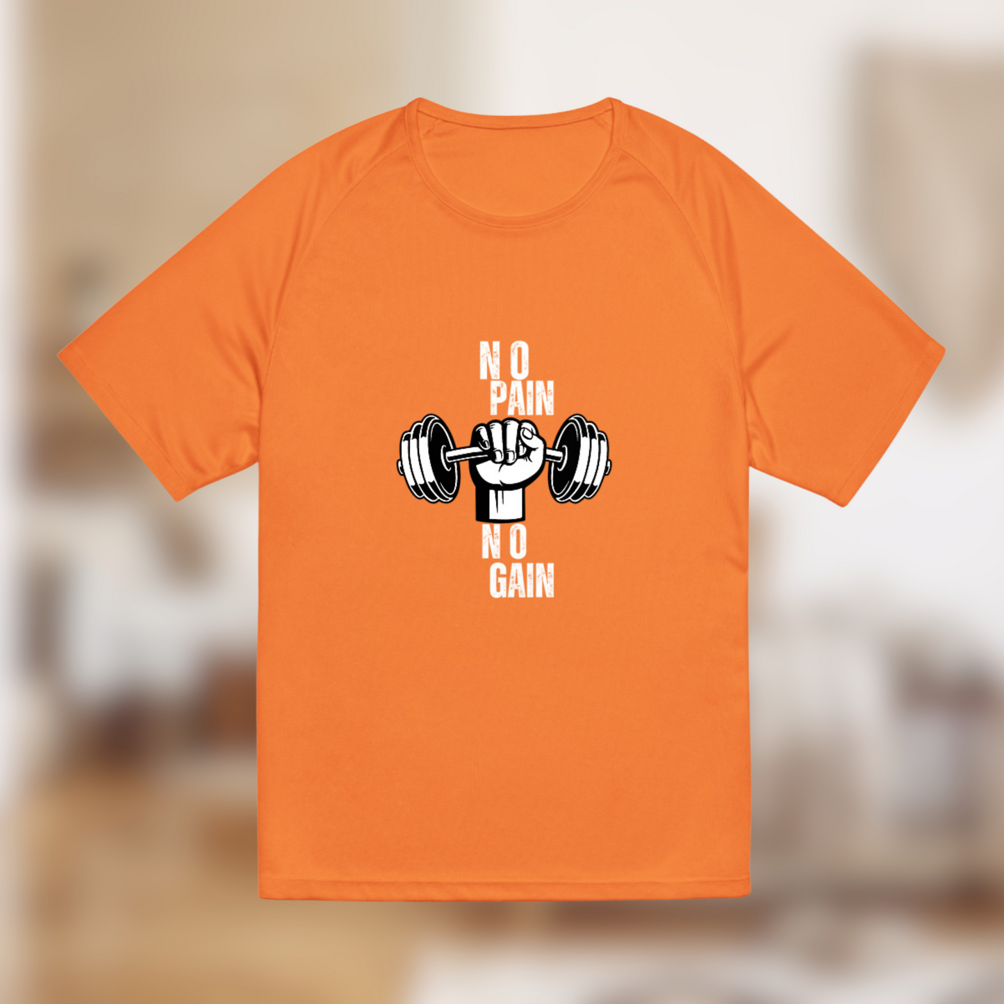T-shirt “No Pain No Gain” – Pour ceux qui ce lèvent, transpirent, avancent 💪🔥