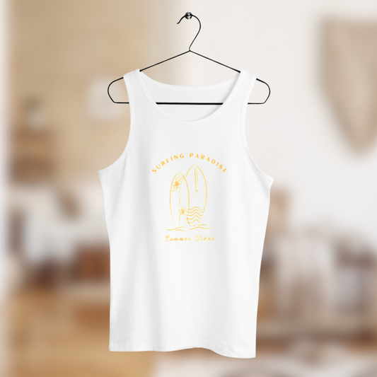 Débardeur “Surfing Paradise” – Vibe d’été en continu 🏄♂️☀️