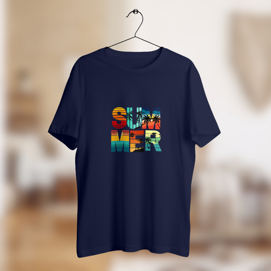 T-shirt “Summer” – L’appel des vacances🌴🌞