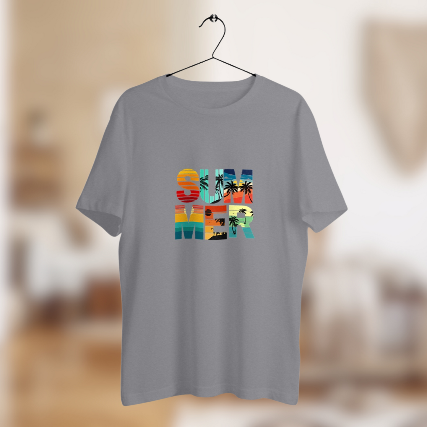 T-shirt “Summer” – L’appel des vacances🌴🌞