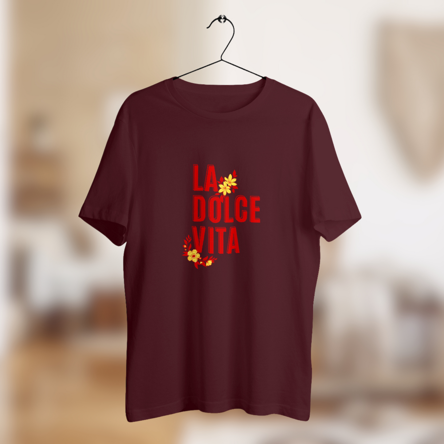 T-shirt “La Dolce Vita” – L’élégance à l’italienne🍋