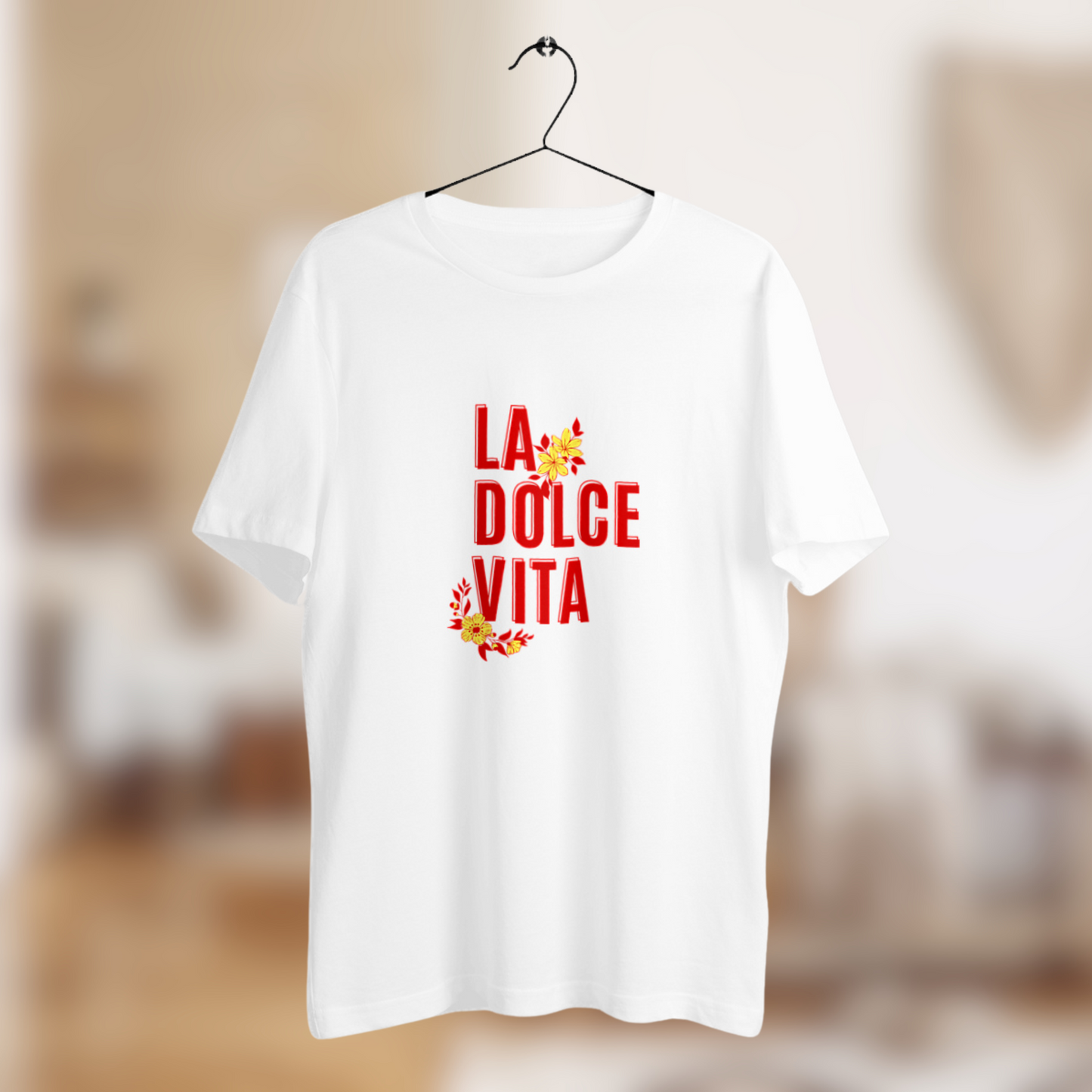 T-shirt “La Dolce Vita” – L’élégance à l’italienne🍋
