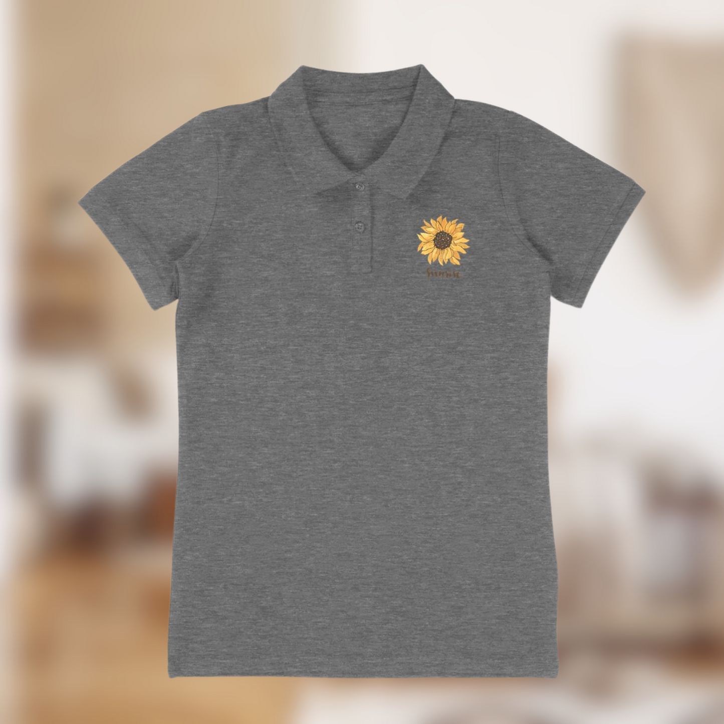 Polo Femme “Sunrise” – L’élégance qui rayonne🌻✨