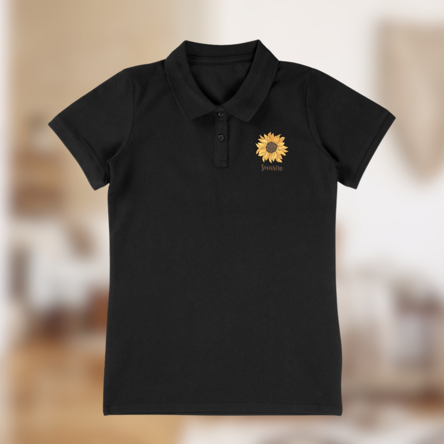 Polo Femme “Sunrise” – L’élégance qui rayonne🌻✨