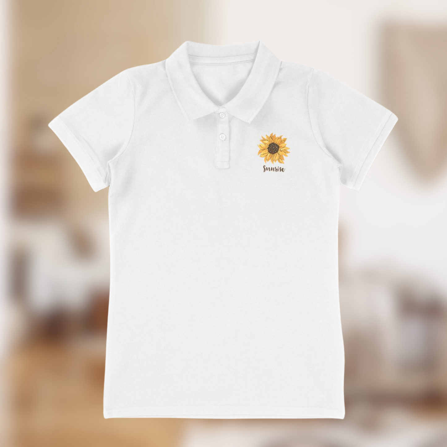 Polo Femme “Sunrise” – L’élégance qui rayonne🌻✨