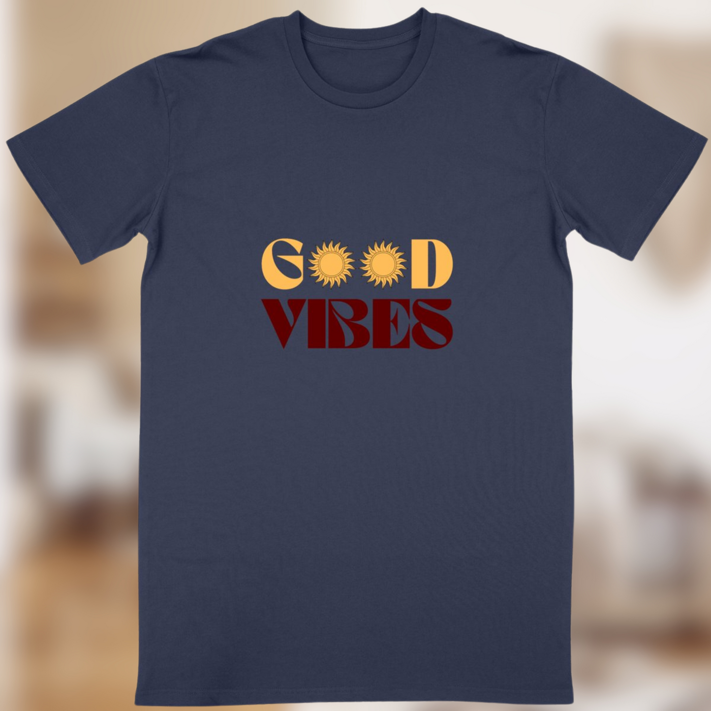 T-shirt “Good Vibes” – L’énergie solaire en textile☀️🎶
