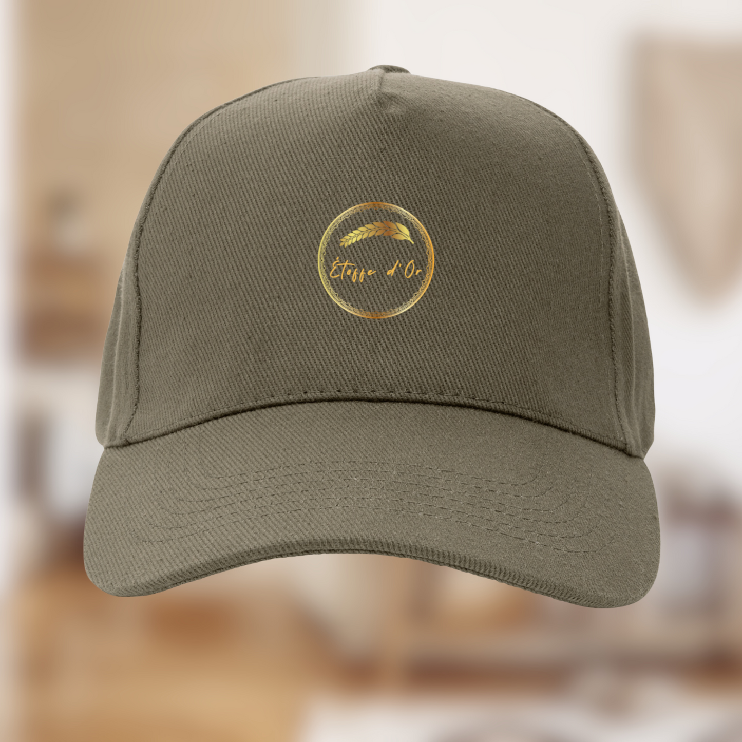 Casquette "Étoffe d’Or" – L’allure affirmée, en toute simplicité✨
