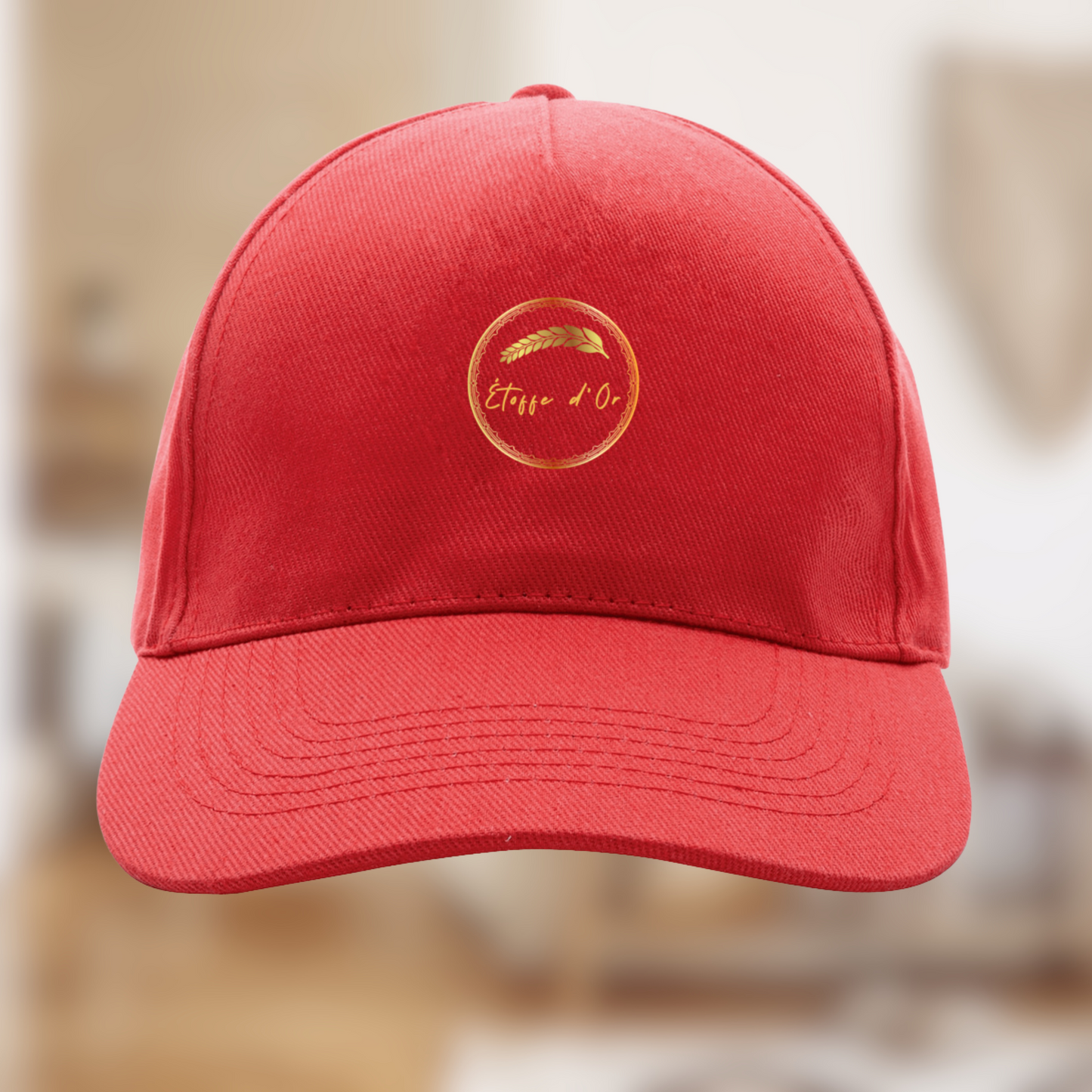 Casquette "Étoffe d’Or" – L’allure affirmée, en toute simplicité✨
