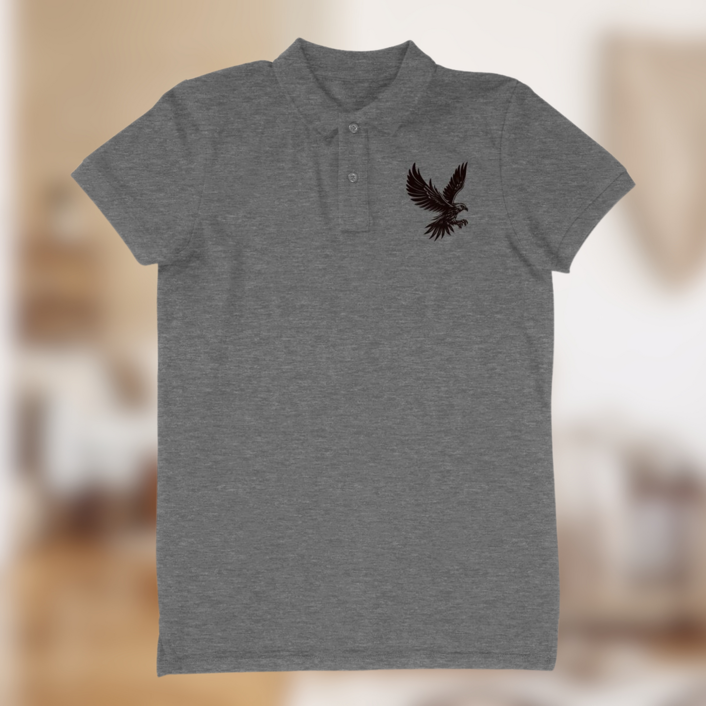Polo bio “Fly” – Élégance sobre & esprit libre 🦅