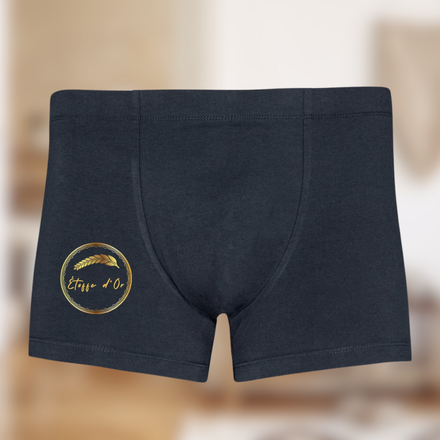 Boxer Homme “Étoffe d’Or” – Le confort au service du style🖤🌾