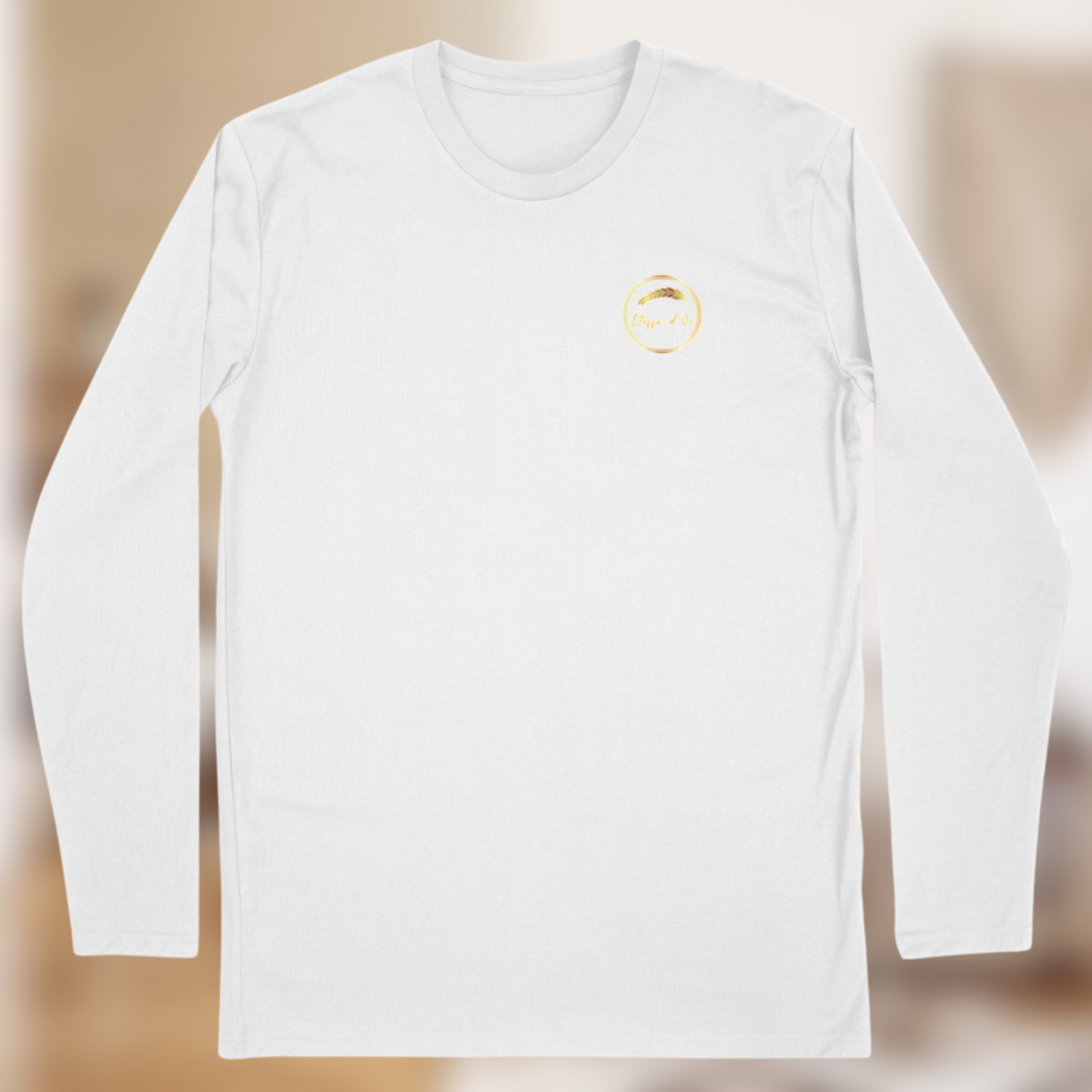 T-shirt manches longues “Étoffe d’Or” – Élégance & confort au quotidien✨