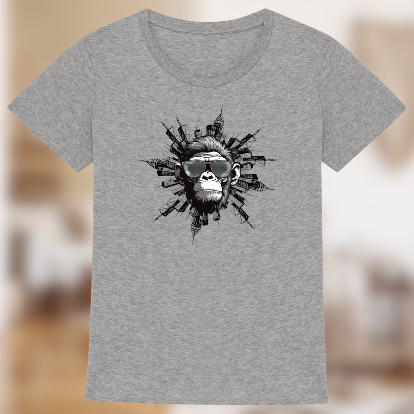 T-shirt “Kong” – L'attitude urbaine au féminin🦍👑