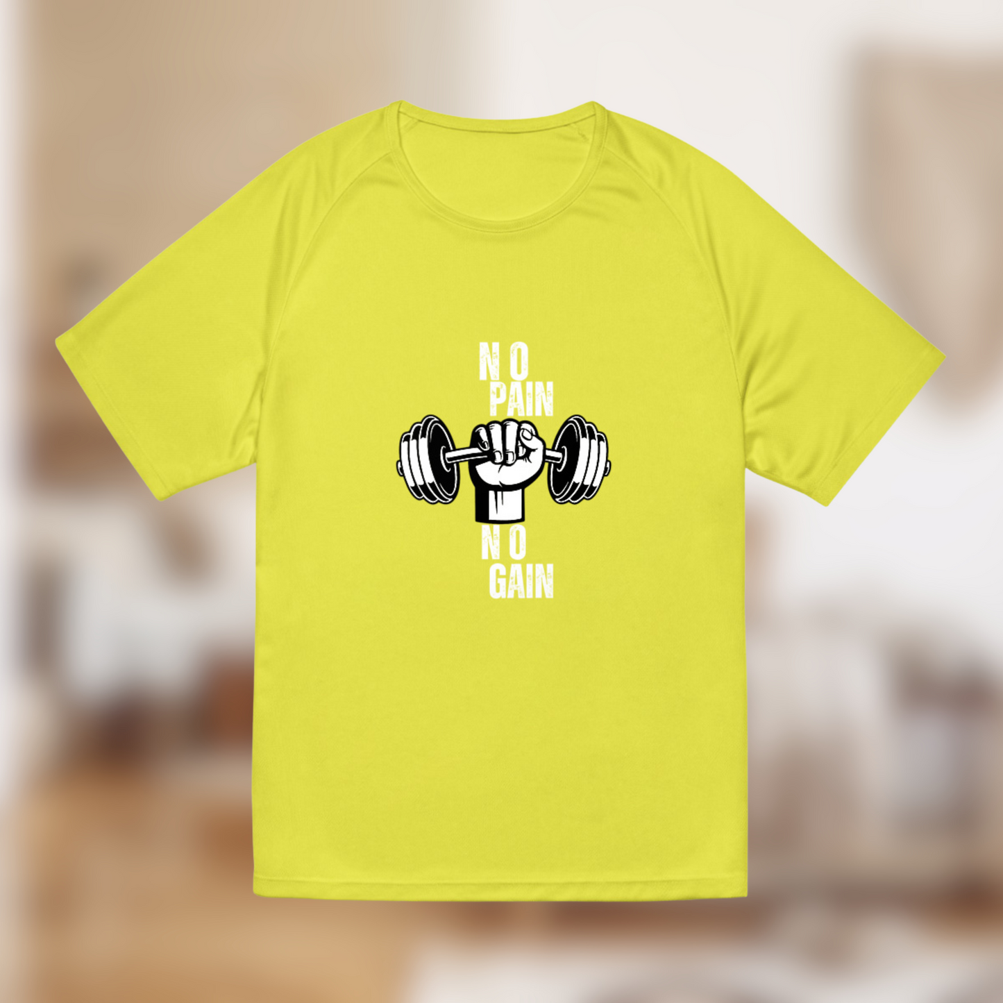 T-shirt “No Pain No Gain” – Pour ceux qui ce lèvent, transpirent, avancent 💪🔥