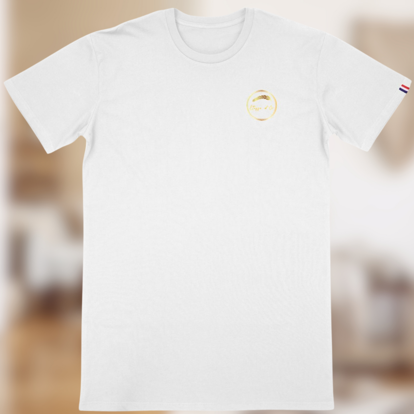 T-shirt Homme “Étoffe d’Or” – Fièrement Made in France✨