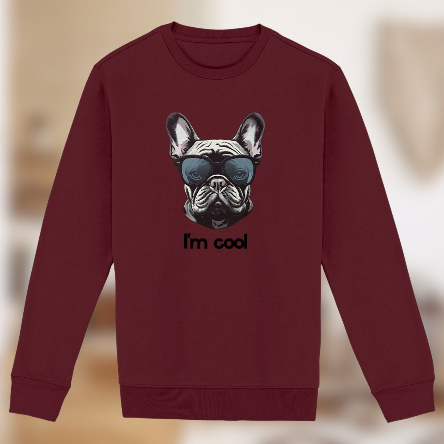 Sweat éco-friendly “Dog Cool” – Un style qui aboie fort 🐶