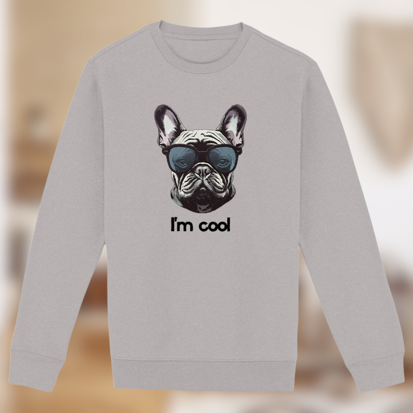 Sweat éco-friendly “Dog Cool” – Un style qui aboie fort 🐶