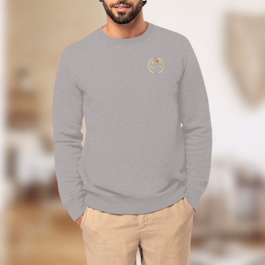 Sweat-shirt Étoffe d’Or – Élégance sombre, message doré🖤🌾
