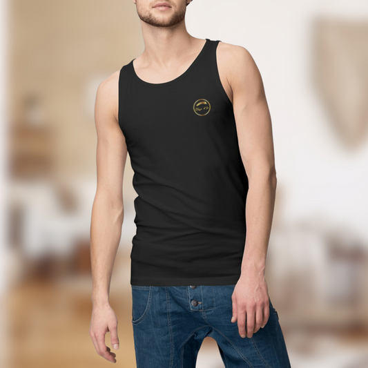 Débardeur “Étoffe d’Or” – Minimalisme ensoleillé☀️
